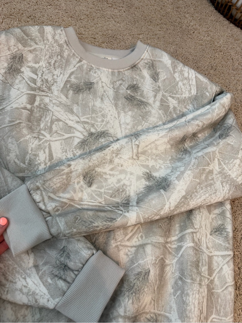 Comfrt SilverBirch Camo Sweatshirt - Picture 3 of 7